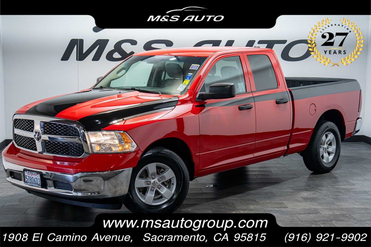Used 2021 RAM 1500 Tradesman w/ Chrome Plus Package RWD image 1