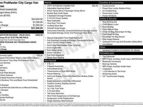 Used 2019 RAM ProMaster City Tradesman FWD image 28