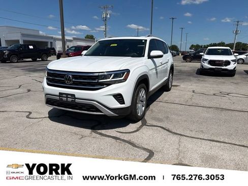 Used 2021 Volkswagen Atlas SEL AWD/4WD image 1