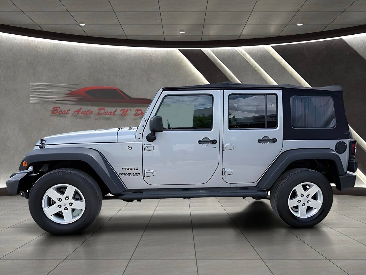 Used 2014 Jeep Wrangler Unlimited Sport w/ Quick Order Package 24S AWD/4WD image 5