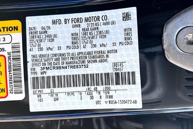 New 2026 Ford Bronco Sport Big Bend w/ Convenience Package AWD/4WD image 8