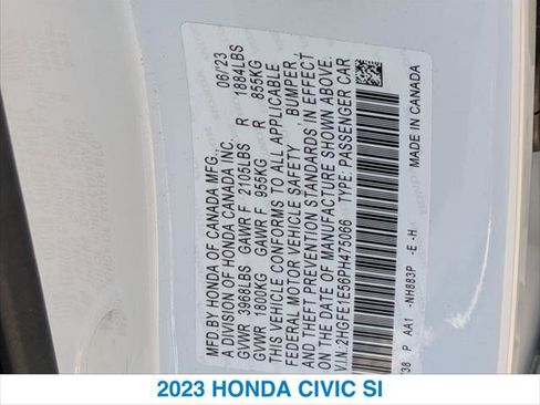 Used 2023 Honda Civic Si image 26