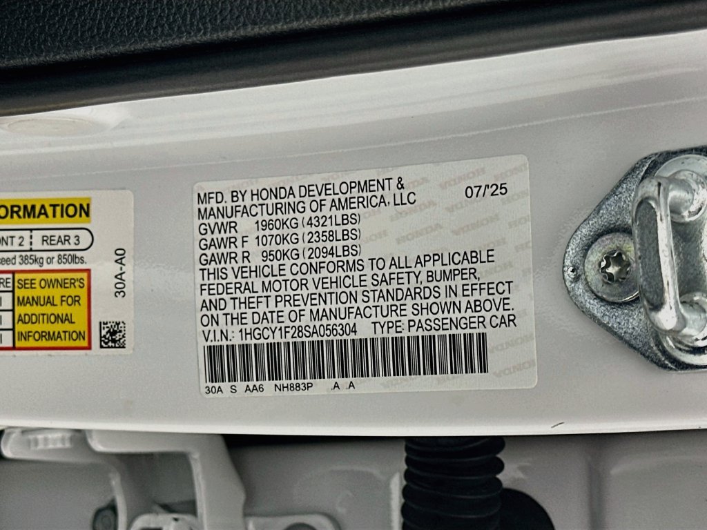 Certified 2025 Honda Accord LX image 28