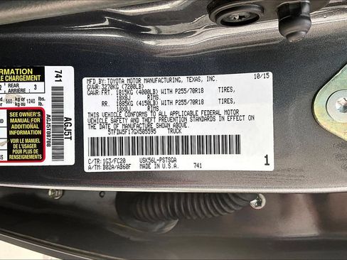 Used 2016 Toyota Tundra SR5 w/ SR5 Upgrade Package AWD/4WD image 20