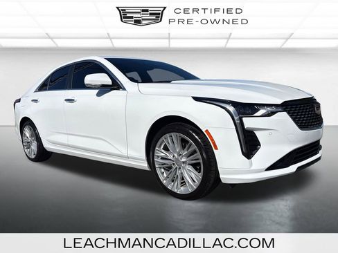 Certified 2023 Cadillac CT4 Premium Luxury AWD/4WD image 1