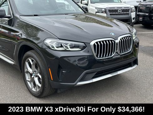 Used 2023 BMW X3 xDrive30i w/ Premium Package AWD/4WD image 2