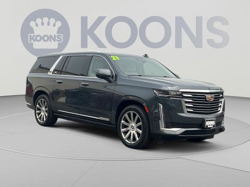 Used 2021 Cadillac Escalade ESV Premium Luxury Platinum AWD/4WD image 2
