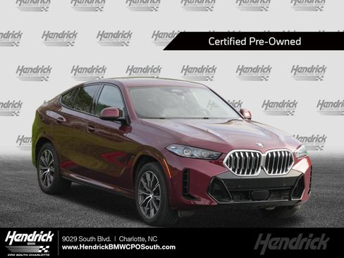 Certified 2025 BMW X6 xDrive40i AWD/4WD image 1