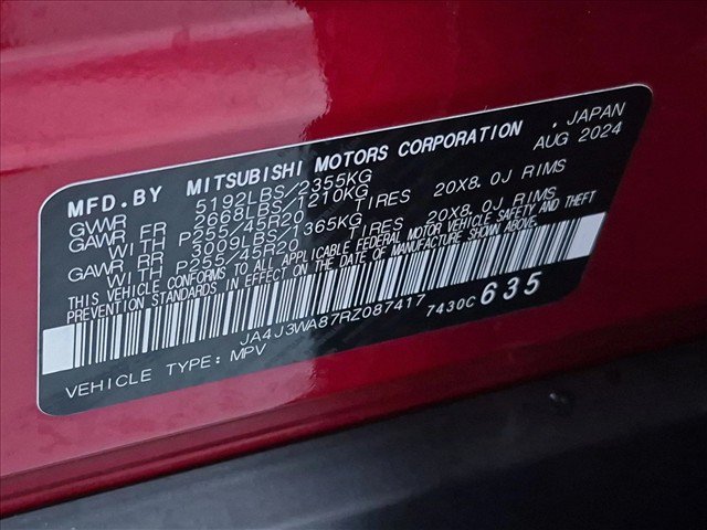 Used 2024 Mitsubishi Outlander SEL Black Edition FWD image 18