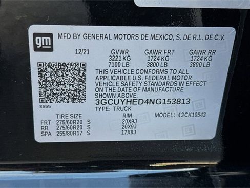 Used 2022 Chevrolet Silverado 1500 High Country w/ Z71 Off-Road Package image 61