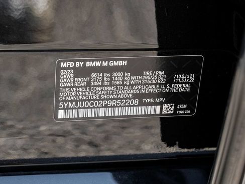 Used 2023 BMW X5 M w/ Competition Package AWD/4WD image 65