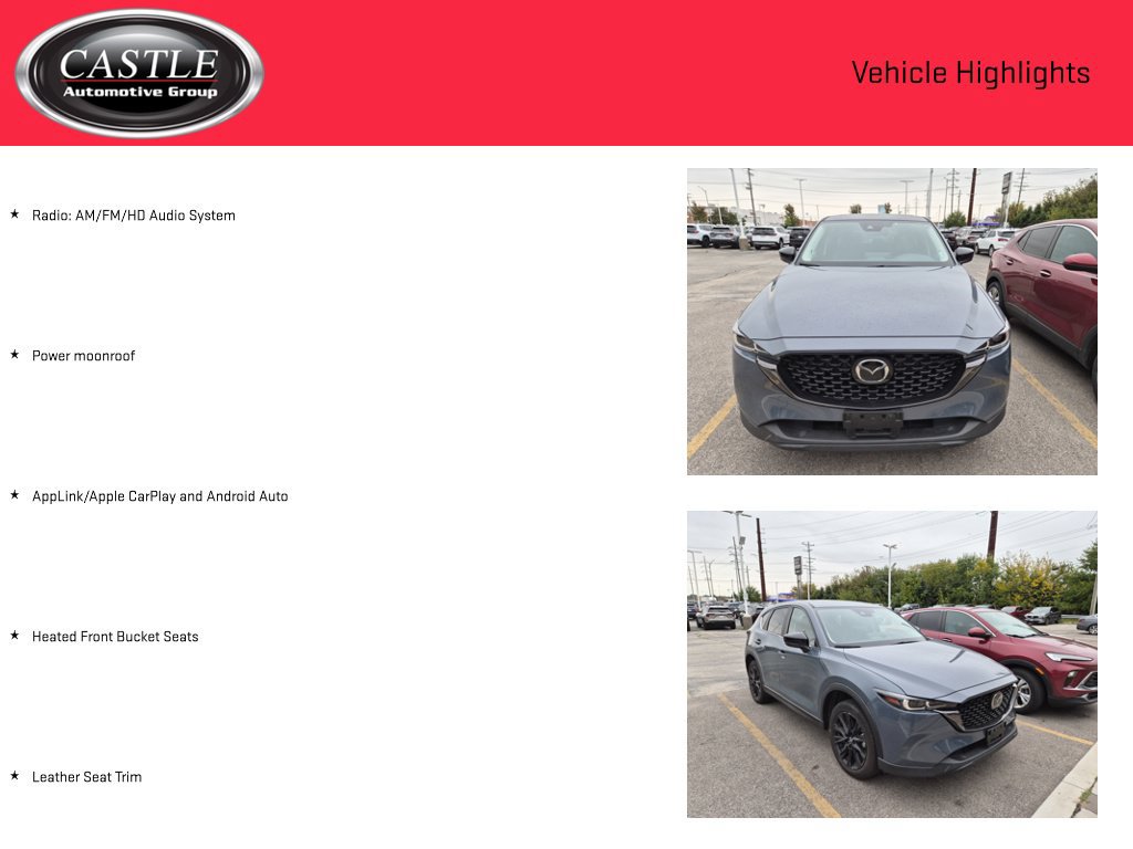 Used 2025 MAZDA CX-5 Carbon Edition AWD/4WD image 3