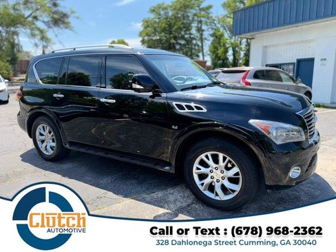 Used 2014 INFINITI QX80 4WD Luxe w/ Theater Package image 5