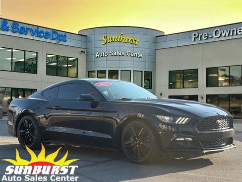 Used 2015 Ford Mustang Premium w/ Ecoboost Performance Package RWD image 1