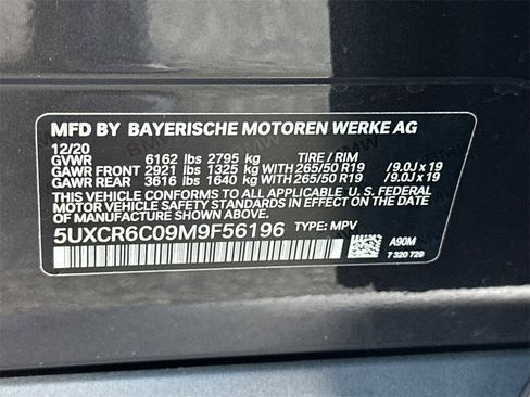 Used 2021 BMW X5 xDrive40i w/ Convenience Package image 34