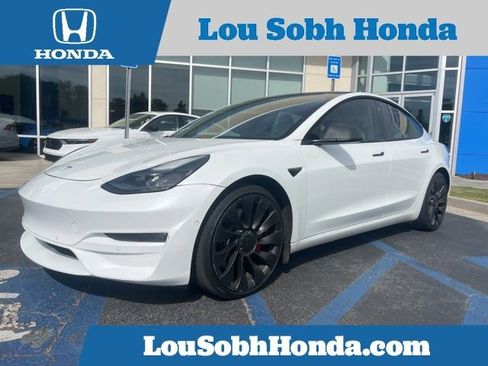 Used 2021 Tesla Model 3 Performance image 1