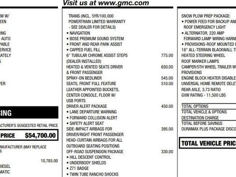 Used 2019 GMC Sierra 3500 SLT w/ Duramax Plus Package image 3