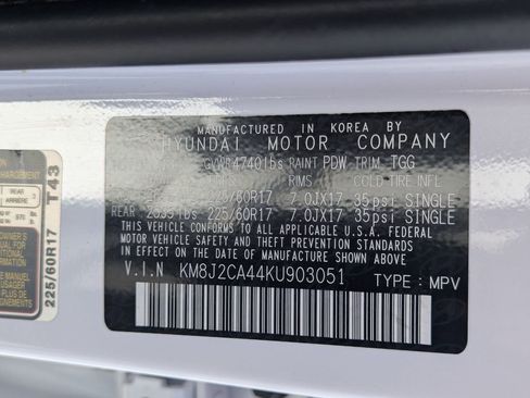 Used 2019 Hyundai Tucson SE AWD/4WD image 34