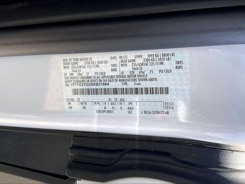 New 2025 Ford Transit 150 Low Roof AWD w/ Load Area Protection Package image 33