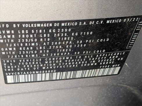 Used 2022 Volkswagen Tiguan SE R-Line image 15