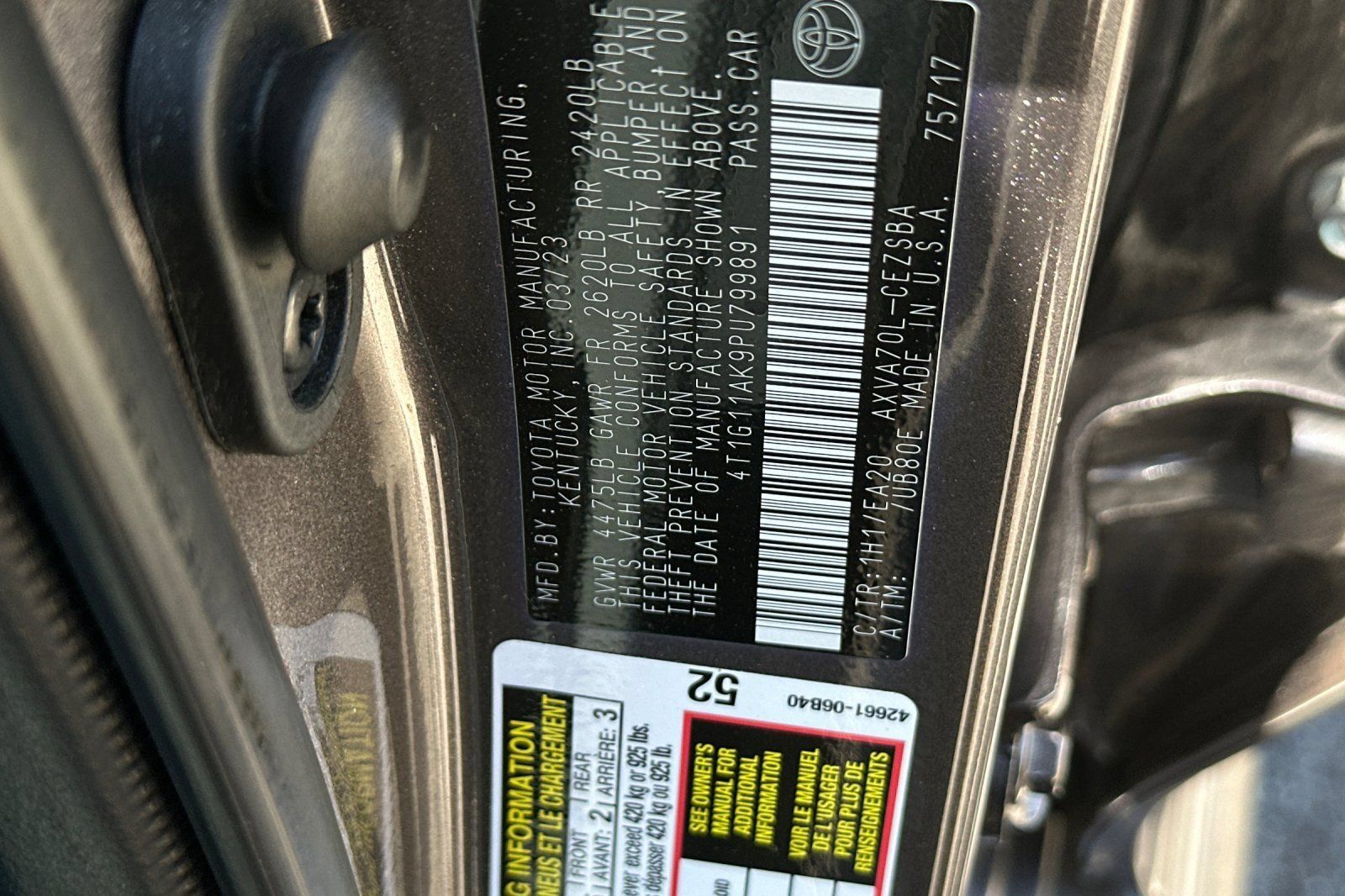 Used 2023 Toyota Camry SE FWD image 26