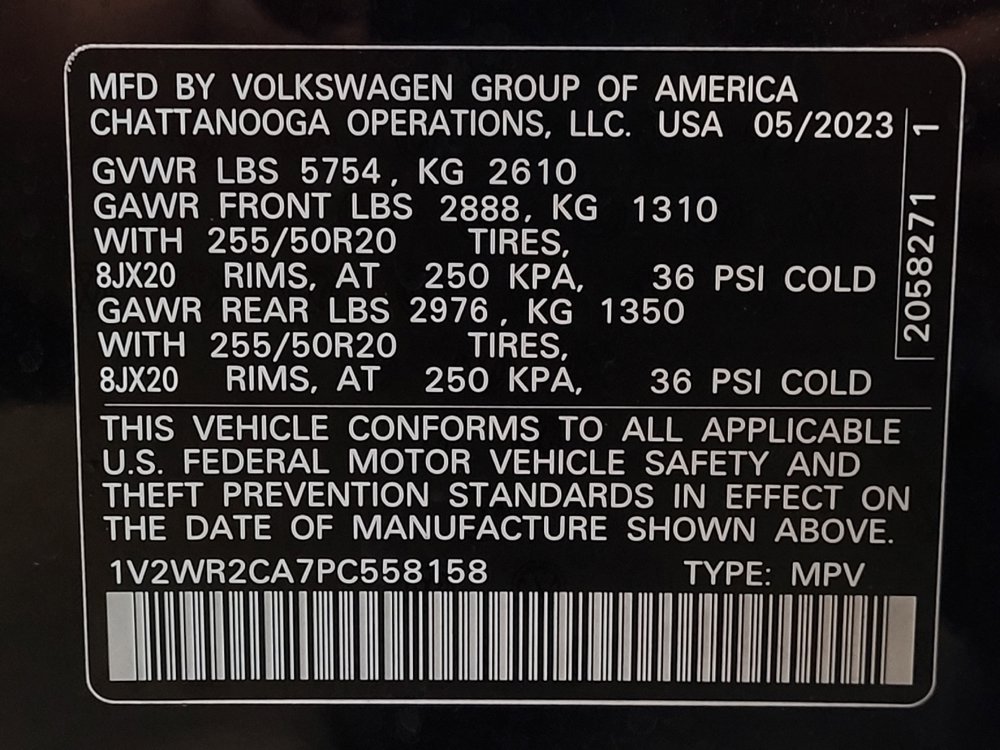 Used 2023 Volkswagen Atlas SE FWD image 33