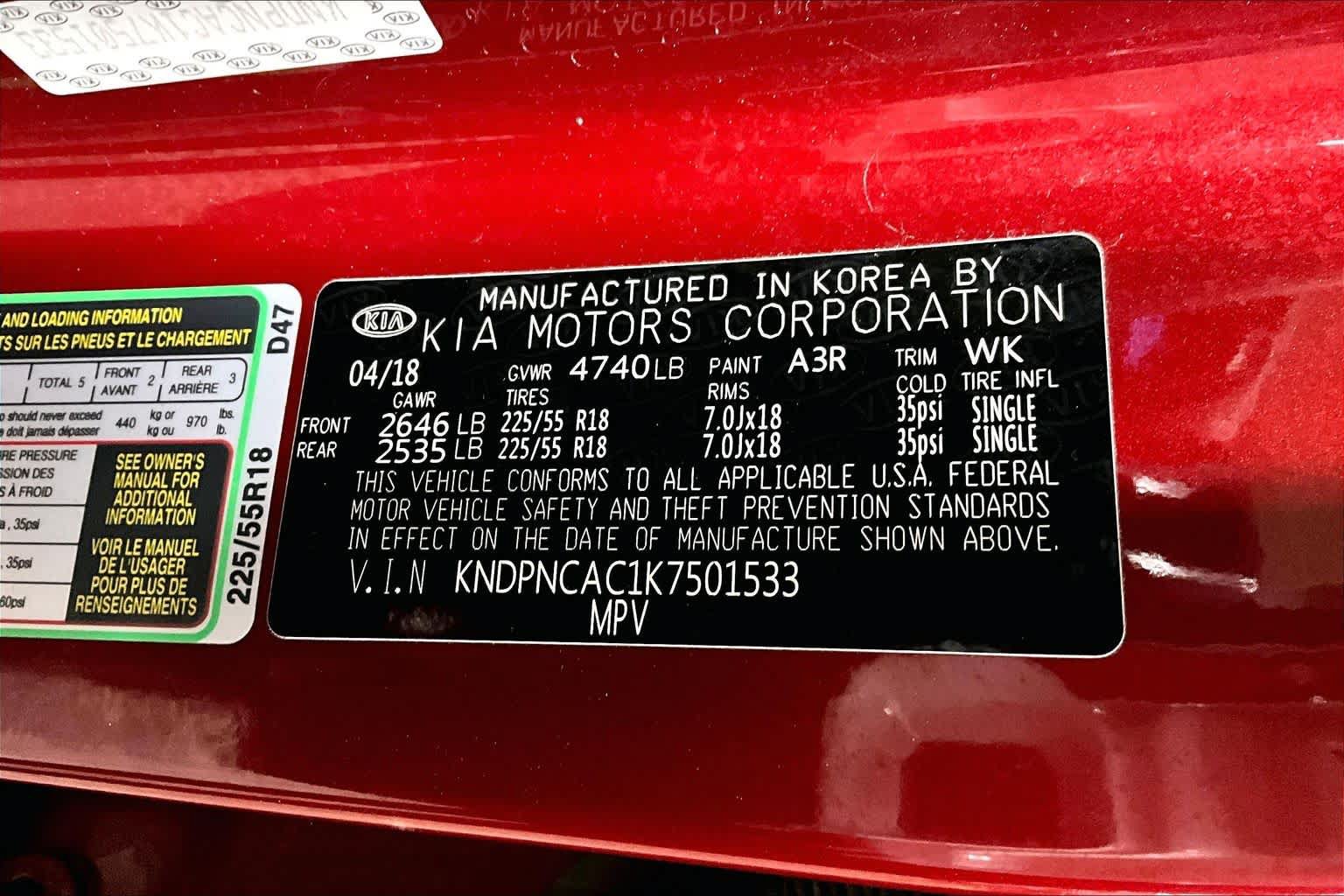 Used 2019 Kia Sportage EX w/ EX Premium Package AWD/4WD image 33
