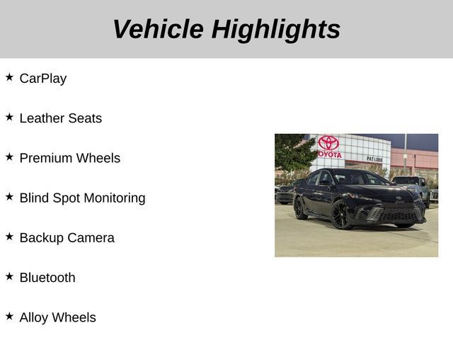 Used 2025 Toyota Camry SE FWD image 5