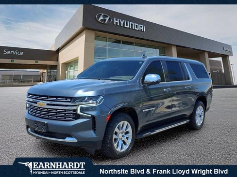 Used 2021 Chevrolet Suburban Premier w/ Premium Package AWD/4WD image 1