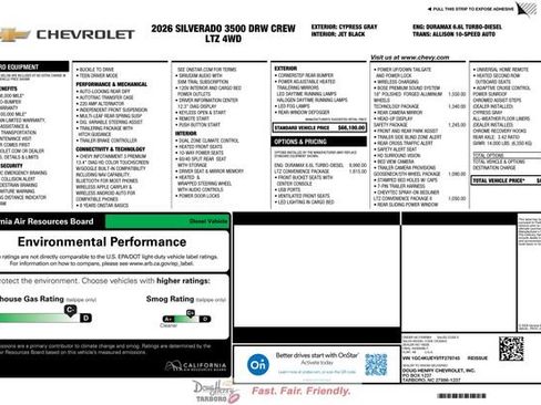 New 2026 Chevrolet Silverado 3500 LTZ AWD/4WD image 4