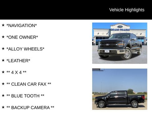 Certified 2024 Ford F150 XLT w/ Equipment Group 302A MID AWD/4WD image 4