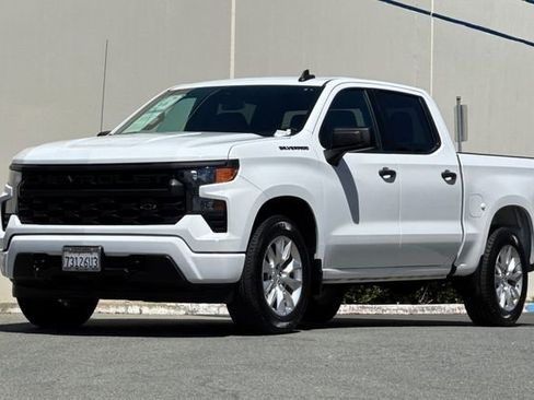 Used 2023 Chevrolet Silverado 1500 Custom w/ LPO, Dark Essentials Package AWD/4WD image 8