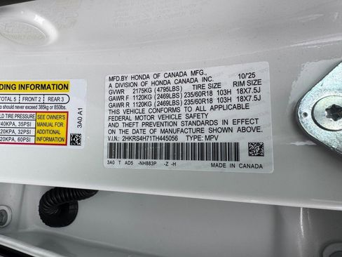 Certified 2026 Honda CR-V EX-L image 29
