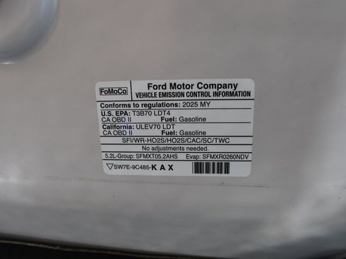 Used 2025 Ford F150 Raptor R w/ Equipment Group 803A Raptor R image 34