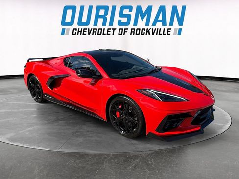 Used 2021 Chevrolet Corvette Stingray Preferred Cpe w/ Z51 Performance Package RWD image 1