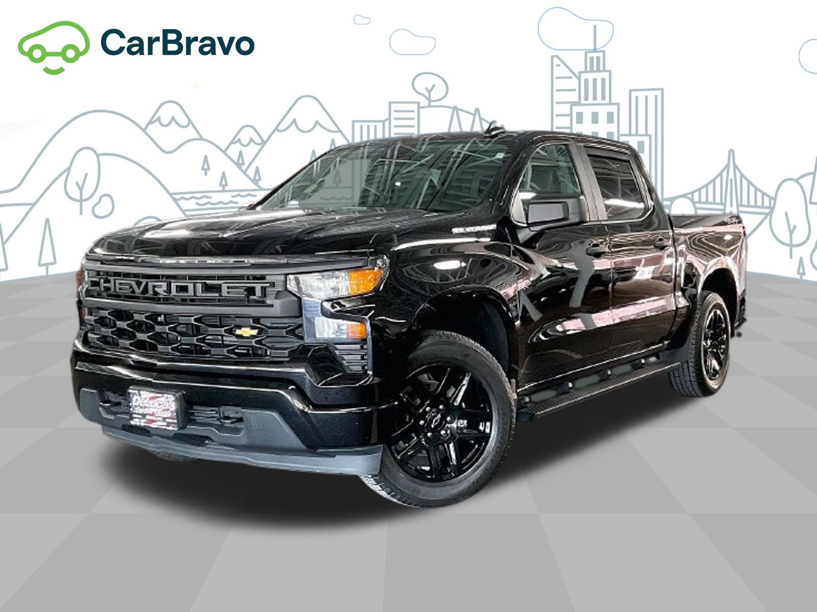 Certified 2023 Chevrolet Silverado 1500 Custom AWD/4WD image 1