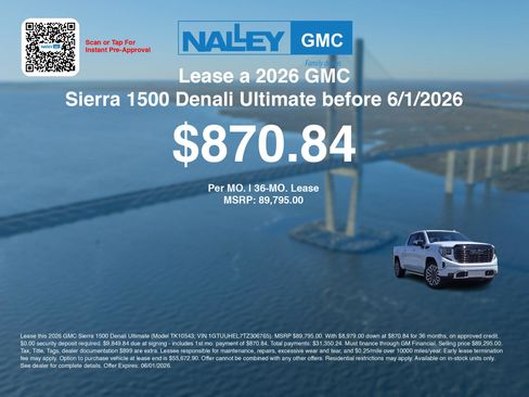 New 2026 GMC Sierra 1500 Denali Ultimate AWD/4WD image 3