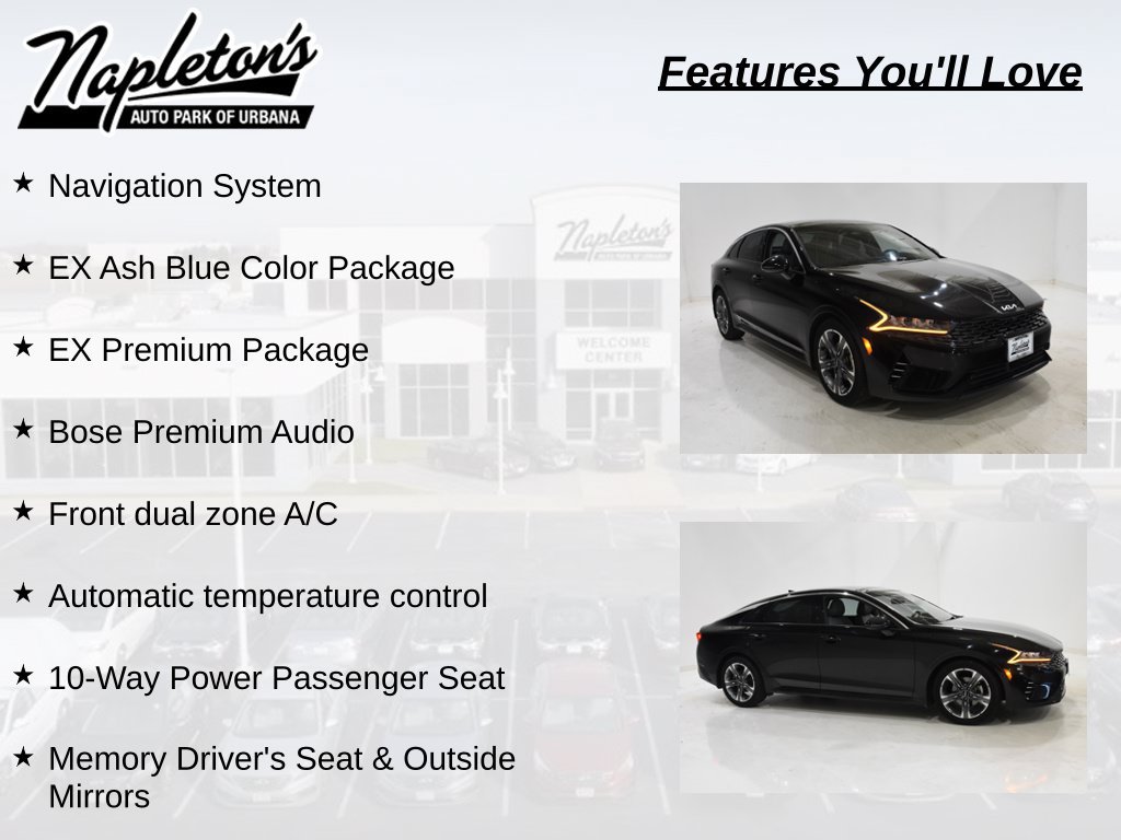 Used 2022 Kia K5 EX w/ EX Premium Package FWD image 7