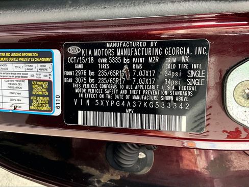 Used 2019 Kia Sorento FWD image 32