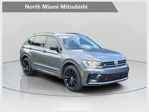 Used 2021 Volkswagen Tiguan SE R-Line FWD image 1