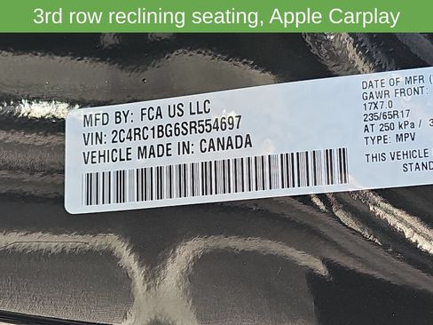Used 2025 Chrysler Pacifica Select FWD image 46