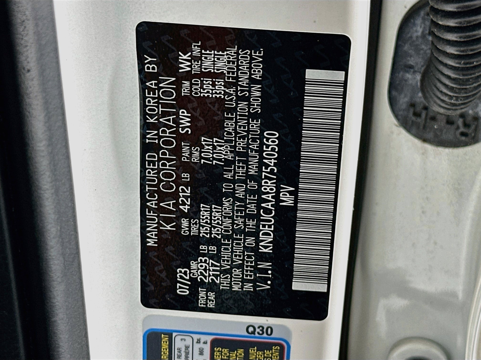 Used 2024 Kia Seltos S AWD/4WD image 12