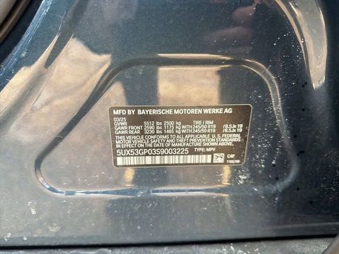 Used 2025 BMW X3 xDrive30i w/ Convenience Package image 14