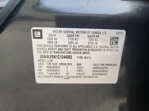 Used 2012 Chevrolet Equinox LTZ image 33