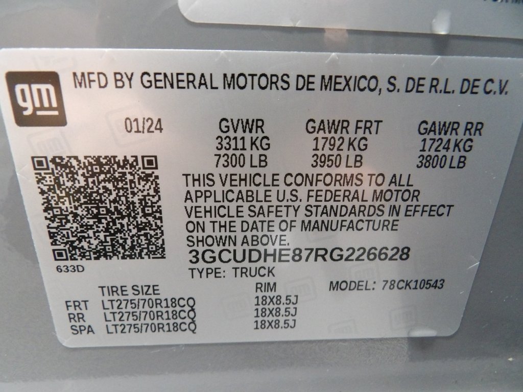 Used 2024 Chevrolet Silverado 1500 ZR2 AWD/4WD image 76