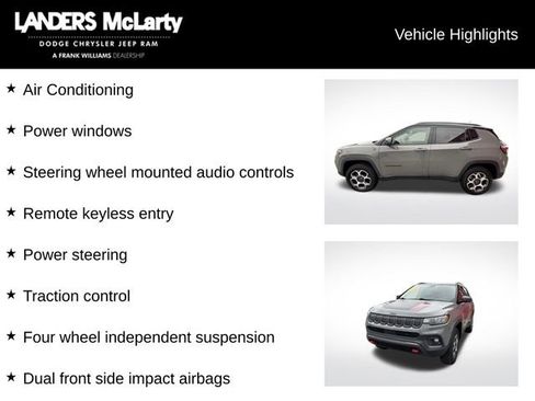 Used 2022 Jeep Compass Trailhawk w/ Trailer Tow Group image 6