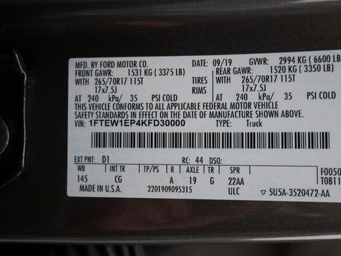 Used 2019 Ford F150 XL w/ Equipment Group 101A Mid image 27