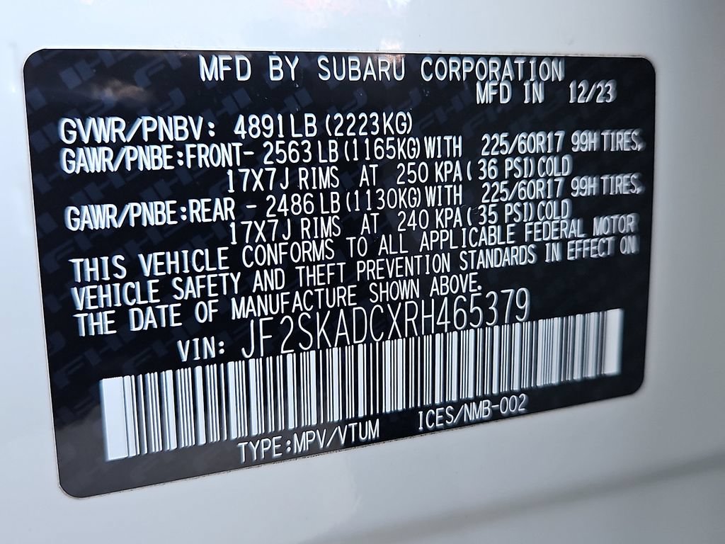 Used 2024 Subaru Forester Premium AWD/4WD image 30