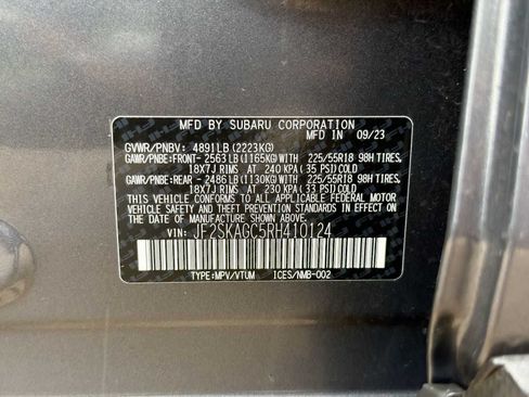 Certified 2024 Subaru Forester Sport AWD/4WD image 31