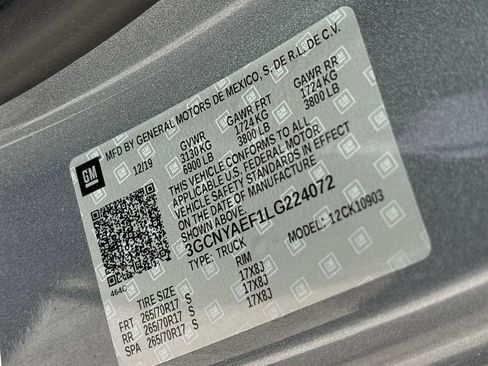 Certified 2020 Chevrolet Silverado 1500 W/T w/ WT Value Package image 29